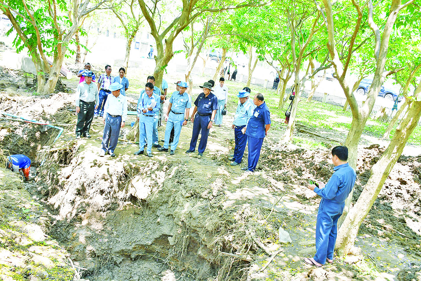 သောက်သုံးရေဖူလုံစွာရရှိစေရေးအတွက် ငလျင်ဘေးကြောင့် ပျက်စီးခဲ့သည့် ရေပိုက်လိုင်းများ အမြန်ဆုံးပြန်လည်ပြင်ဆင်ပေး