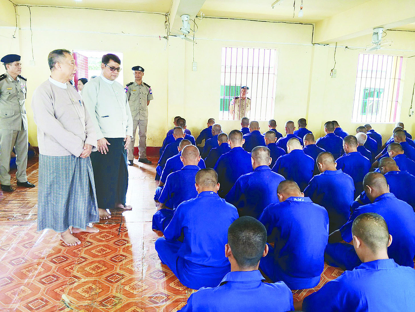 အကျဉ်းထောင်သွားရောက်ကြည့်ရှုစစ်ဆေး