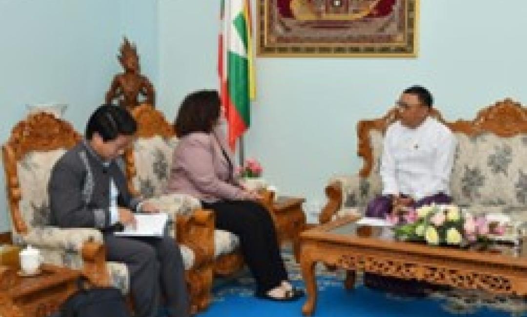 ကုလသမဂ္ဂအမျိုးသမီးအဖွဲ့ (UN Women)နှင့်တွေ့ဆုံ