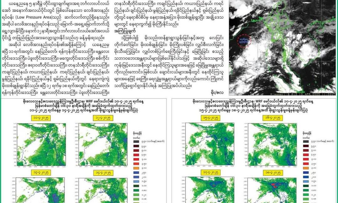 နေရာကွက်၍မိုးကြီးနိုင်