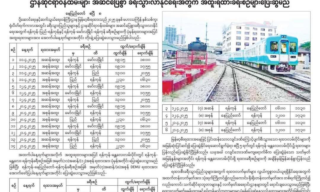 ရထားပြေးဆွဲ