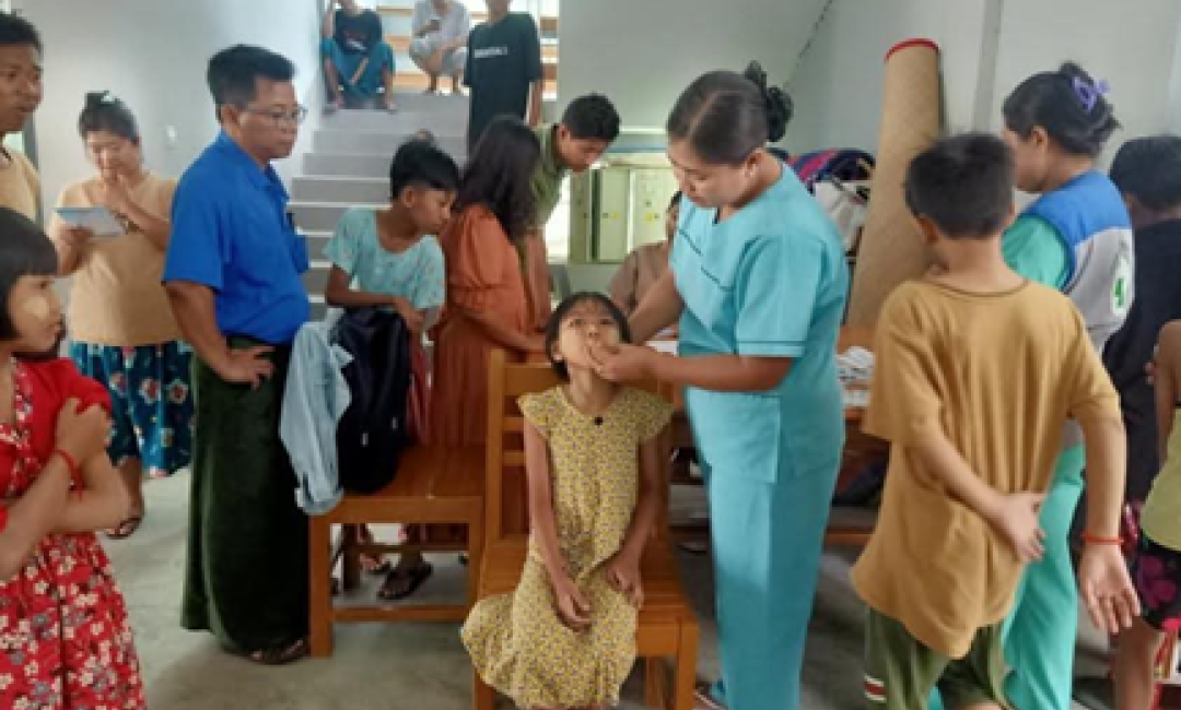 ပြင်းထန်ဝမ်းပျက်ဝမ်းလျှောရောဂါ ကြိုတင်ဟန့်တားကာကွယ် ဆေးတိုက်ကျွေးခြင်း လုပ်ငန်း